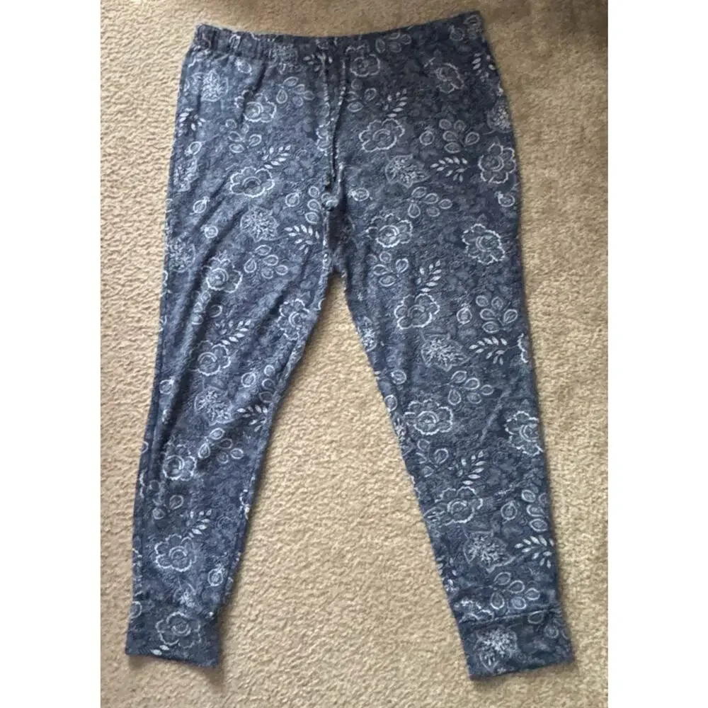Lucky Brand Women's 2 Pieces Pajama Set Jogger Tee Crew Neck Top PJ - Picture 2 of 6